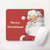 Weihnachten, Jolly Santa Claus Winking Mousepad (Mit Mouse)
