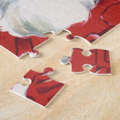 Weihnachten, Jolly Santa Claus Winking Puzzle (Seite)