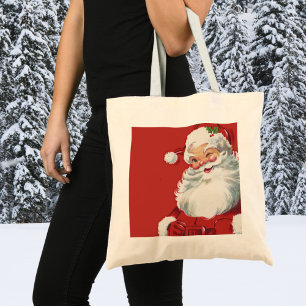 Weihnachten, Jolly Santa Claus Winking Tragetasche
