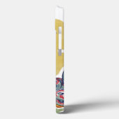 Weihnachten, Jolly Weihnachtsmann mit Geschenken Case-Mate iPhone Hülle (Rückseite / Links)