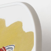 Weihnachten, Jolly Weihnachtsmann mit Geschenken Pickleball Schläger (Linke Seite)