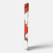 Weihnachten, Jolly Weihnachtsmann mit Lächeln Case-Mate iPhone Hülle (Rückseite / Rechts)