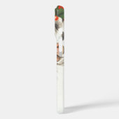 Weihnachten, Jolly Weihnachtsmann mit Lächeln Case-Mate iPhone Hülle (Rückseite / Links)