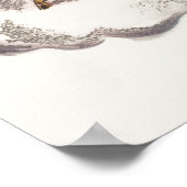 Weihnachten, Jolly Weihnachtsmann mit Schlitten Poster (Ecke)