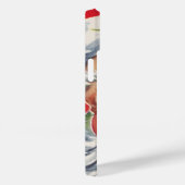 Weihnachten, Jolly Weihnachtsmann mit Seinem Hut Case-Mate iPhone Hülle (Rückseite / Rechts)