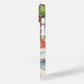 Weihnachten, Jolly Weihnachtsmann mit Seinem Hut Case-Mate iPhone Hülle (Rückseite / Links)