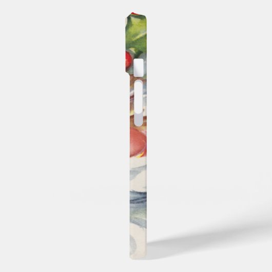 Weihnachten, Jolly Weihnachtsmann mit Seinem Hut Case-Mate iPhone Hülle (Rückseite / Links)