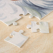 Weihnachten, Jolly Weihnachtsmann mit Seinem Hut Puzzle (Seite)