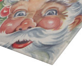 Weihnachten, Jolly Weihnachtsmann mit Seinem Hut Schneidebrett (Ecke)
