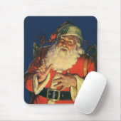 Weihnachten, Jolly Weihnachtsmann mit Spielzeug Mousepad (Mit Mouse)
