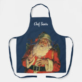 Weihnachten, Jolly Weihnachtsmann mit Spielzeug Schürze (Vorderseite)