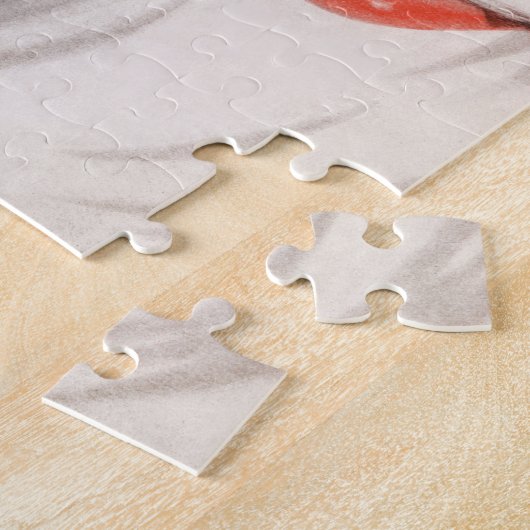 Weihnachten, Jolly Weihnachtsmann mit String Puzzle (Seite)