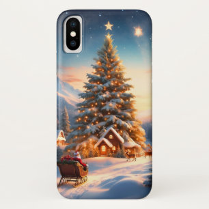 Weihnachten, Jolly Winking Weihnachtsmann Case-Mate iPhone Hülle