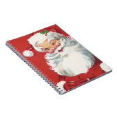 Weihnachten, Jolly Winking Weihnachtsmann Notizblock (Rechte Seite)