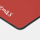 Weihnachten, Jolly Winking Weihnachtsmann Schreibtischunterlage (Ecke)