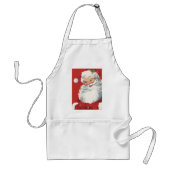 Weihnachten, Jolly Winking Weihnachtsmann Schürze (Vorne)