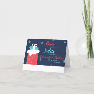 Weihnachten / Jüdische Karte