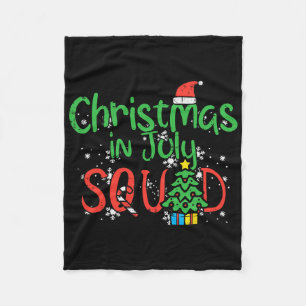 Weihnachten Juli Team Sommer Xmas Familie Spiel Fr Fleecedecke