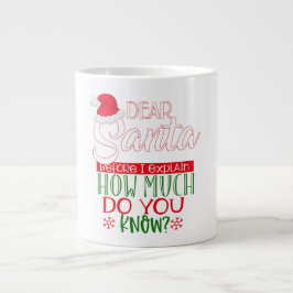 Weihnachten Jumbo-Tasse