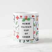 Weihnachten Jumbo-Tasse (Vorderseite)