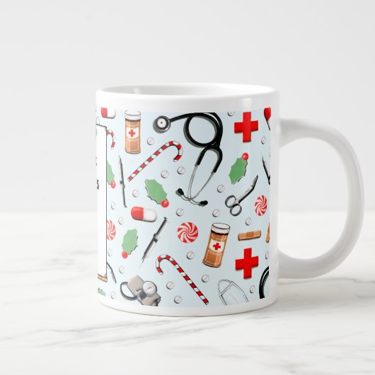 Weihnachten Jumbo-Tasse (Rechts)