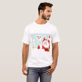 Weihnachten 'Just Say Ho' T - Shirt (Vorne ganz)