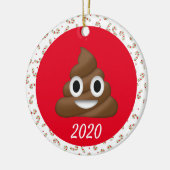 Weihnachten Kack Covid Funny 2020 Keramik Ornament (Links)