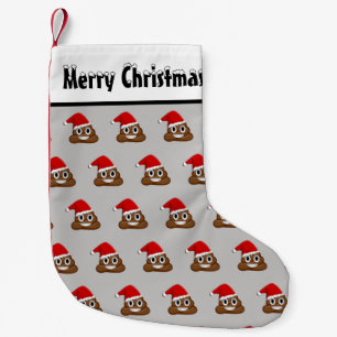 Weihnachten kacken emoji kleiner weihnachtsstrumpf