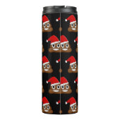 Weihnachten kacken thermosbecher (Rückseite)