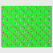 Weihnachten kackte Emoji Geschenkpapier (Flach)