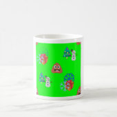 Weihnachten kackte Emoji Kaffeetasse (Mittel)