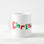 Weihnachten Kaffeetasse (Vorderseite Links)