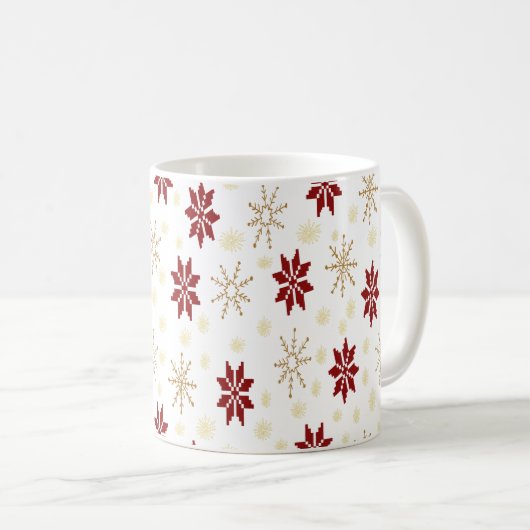 Weihnachten Kaffeetasse (VorderseiteRechts)