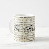 Weihnachten Kaffeetasse (Vorderseite Links)