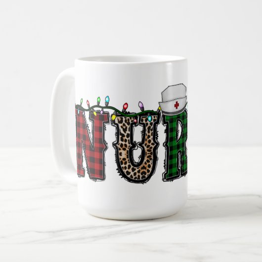 Weihnachten Kaffeetasse (Vorderseite Links)