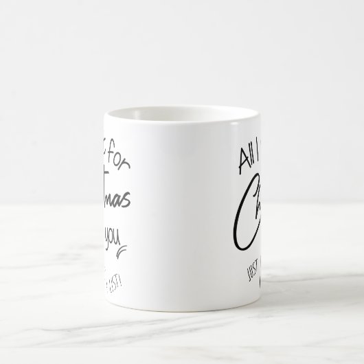 Weihnachten Kaffeetasse (Mittel)