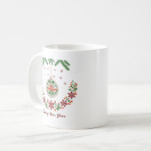 Weihnachten kaffeetasse (Vorderseite Links)