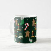Weihnachten Kaffeetasse (Vorderseite Links)