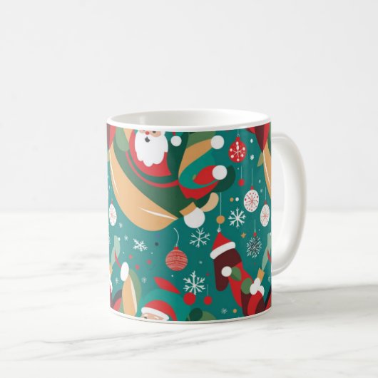 Weihnachten Kaffeetasse (VorderseiteRechts)