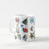 Weihnachten Kaffeetasse (Vorderseite Links)