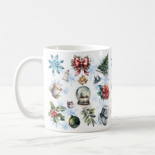 Weihnachten Kaffeetasse (Links)
