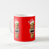 Weihnachten Kaffeetasse (Vorderseite Links)