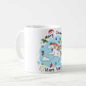 Weihnachten Kaffeetasse (Vorderseite Links)