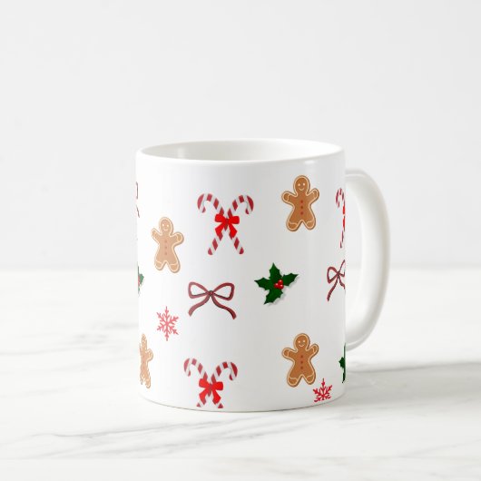 Weihnachten Kaffeetasse (VorderseiteRechts)
