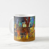 Weihnachten Kaffeetasse (Vorderseite Links)