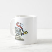 Weihnachten Kaffeetasse (Vorderseite Links)
