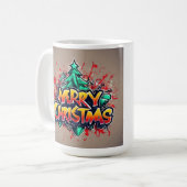Weihnachten Kaffeetasse (Vorderseite Links)