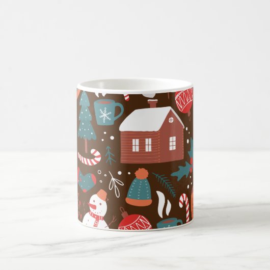 Weihnachten Kaffeetasse (Mittel)