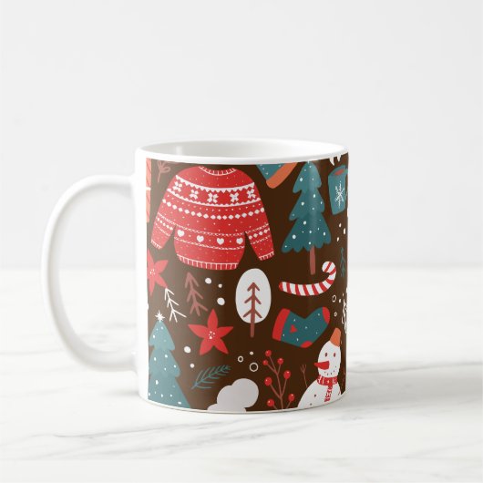 Weihnachten Kaffeetasse (Links)