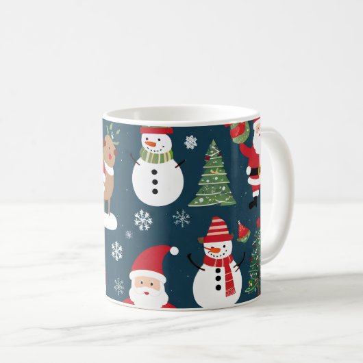 Weihnachten Kaffeetasse (VorderseiteRechts)
